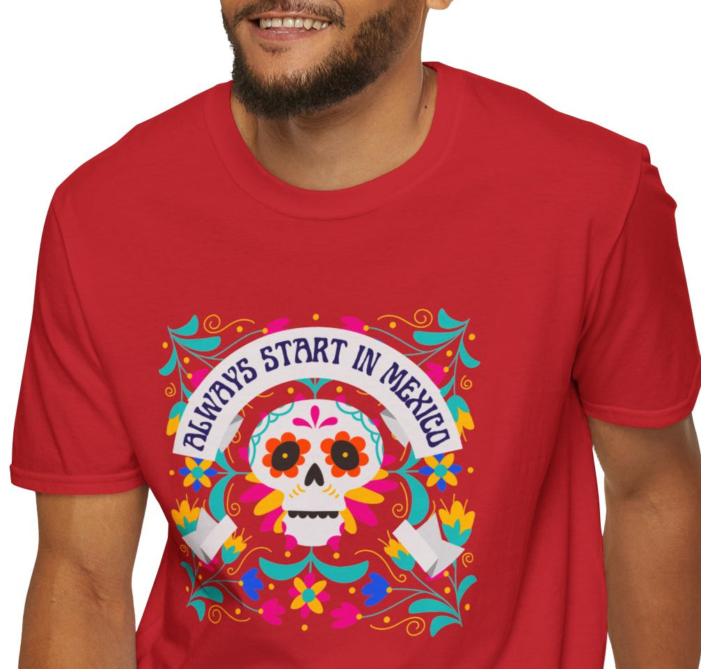 Start In Mexico - Unisex Softstyle T-Shirt