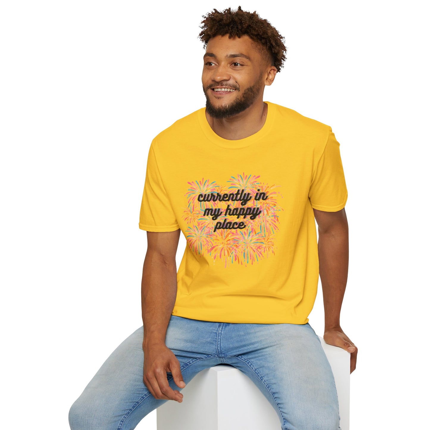 My Happy Place - Unisex Softstyle T-Shirt