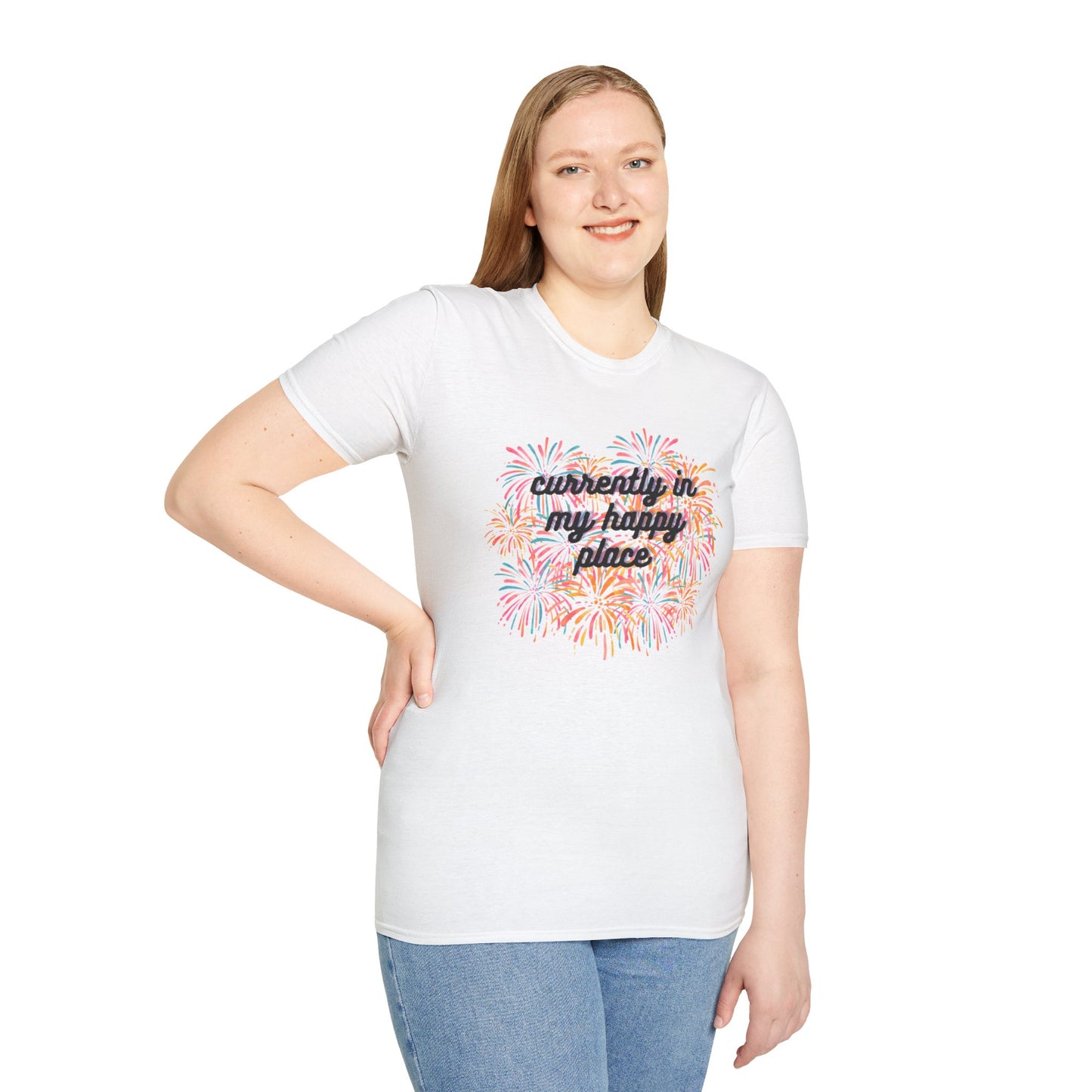 My Happy Place - Unisex Softstyle T-Shirt