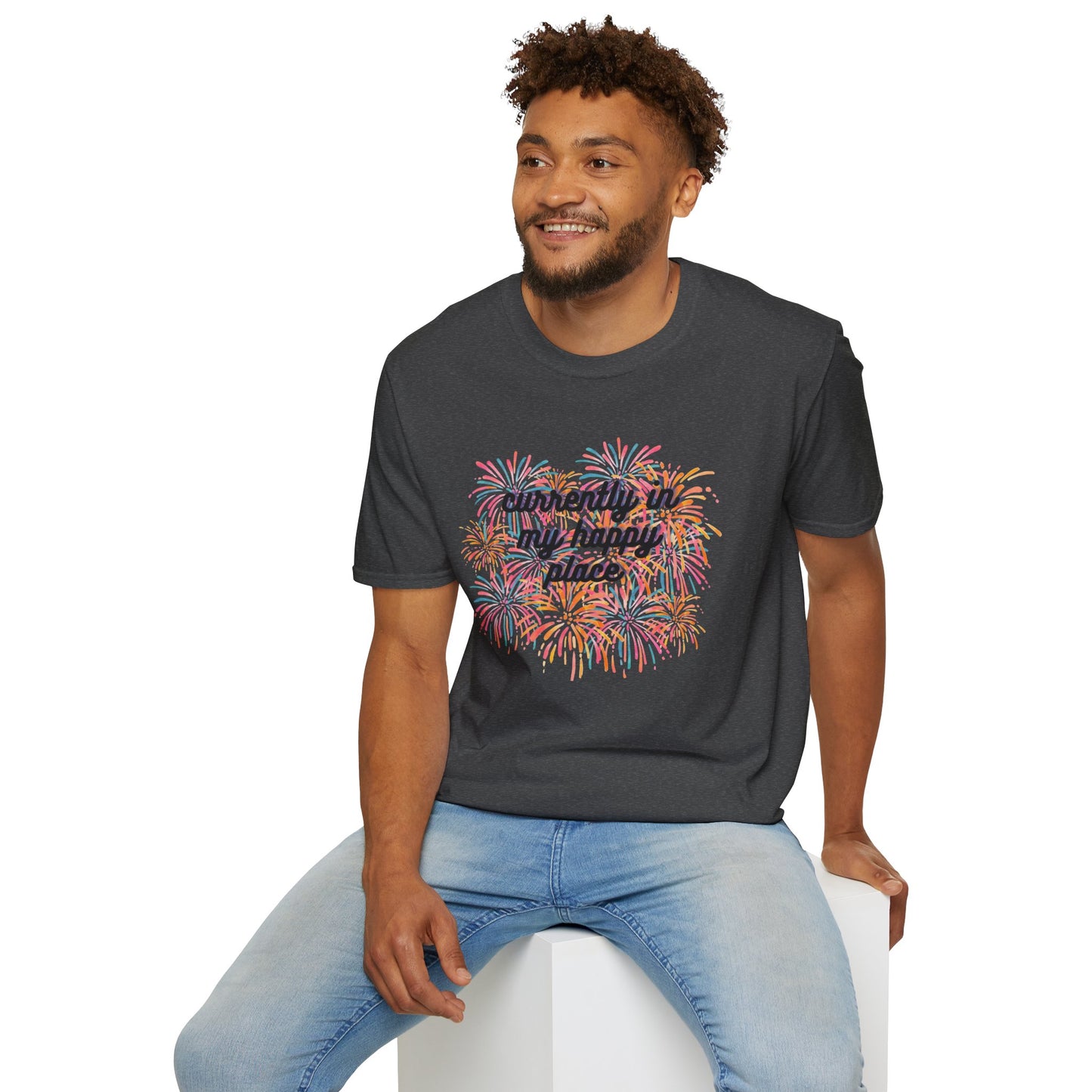 My Happy Place - Unisex Softstyle T-Shirt