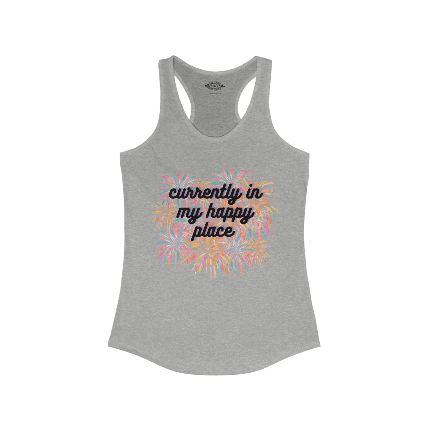 My Happy Place - Women's Ideal Racerback Tank