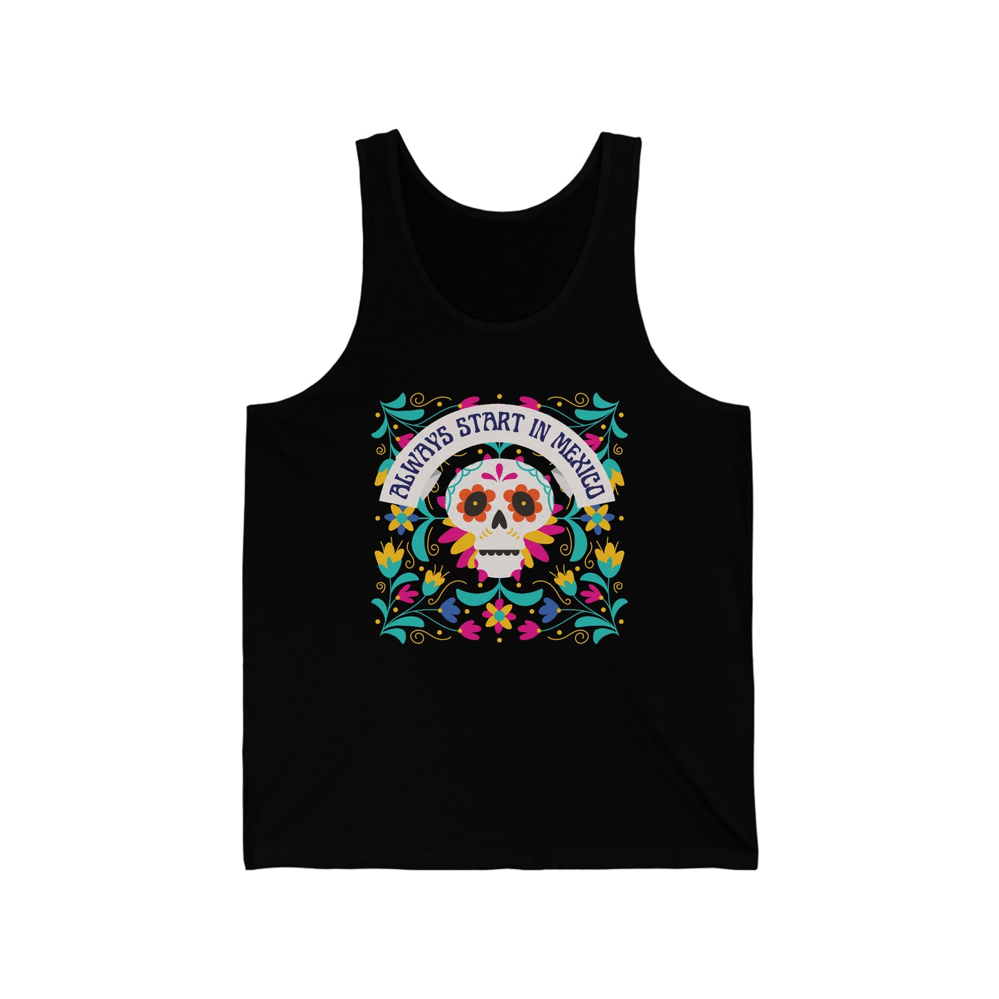 Start in Mexico - Unisex Jersey Tank Top