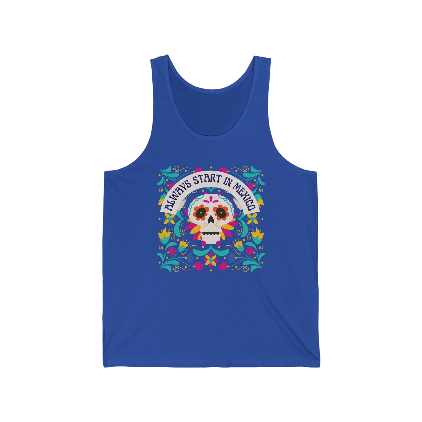 Start in Mexico - Unisex Jersey Tank Top