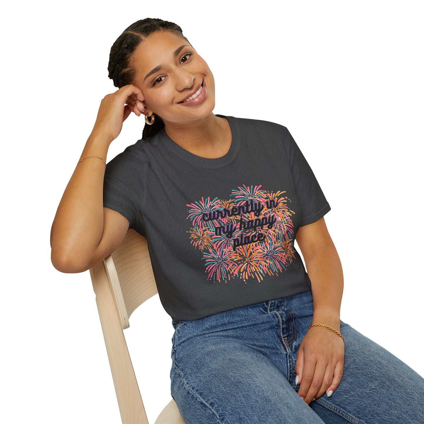 My Happy Place - Unisex Softstyle T-Shirt