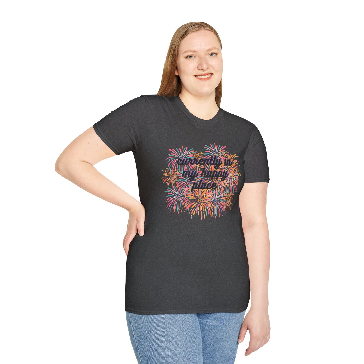 My Happy Place - Unisex Softstyle T-Shirt