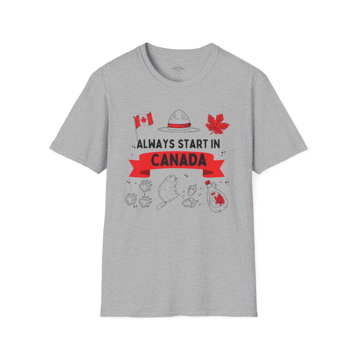 Start in Canada - Unisex Softstyle T-Shirt