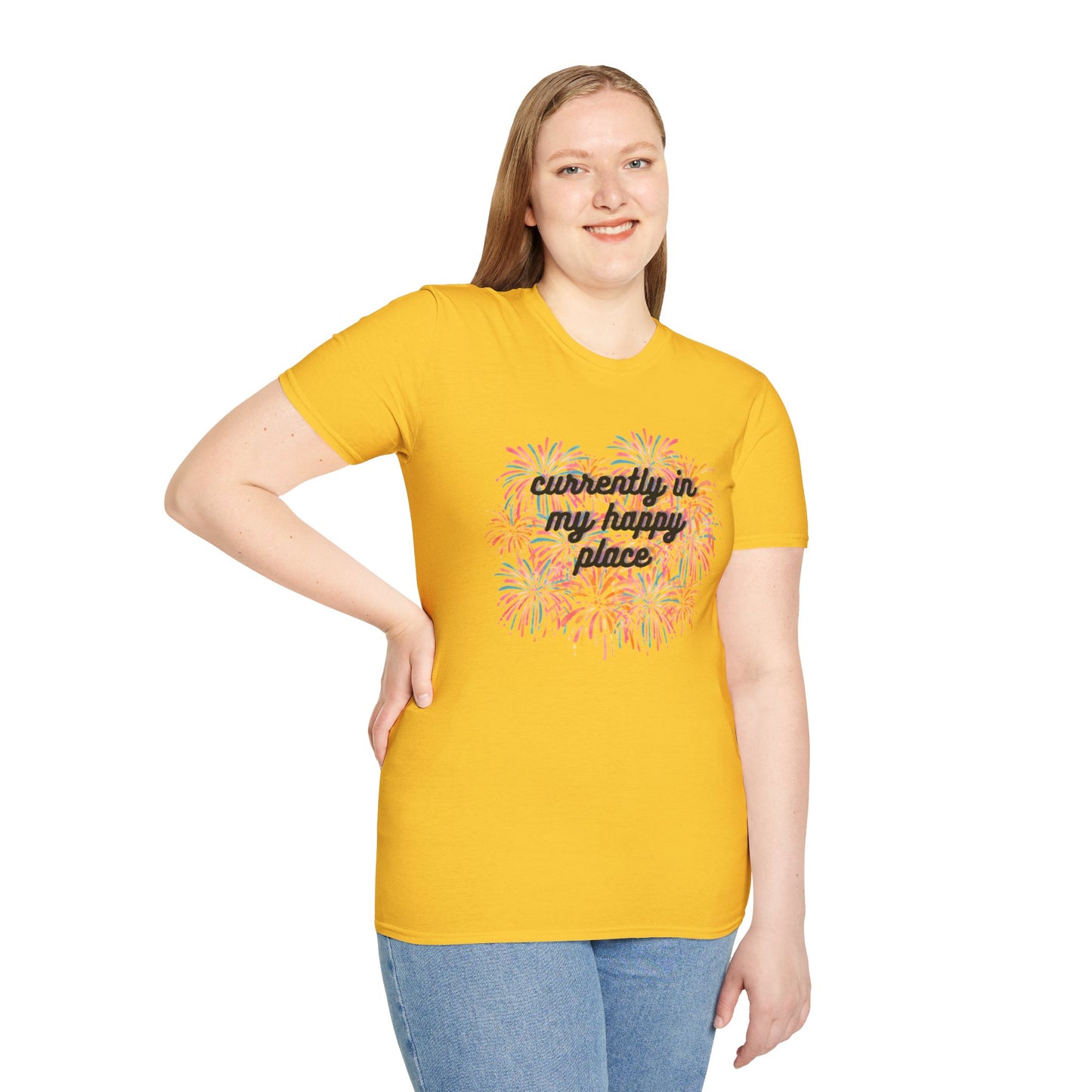 My Happy Place - Unisex Softstyle T-Shirt