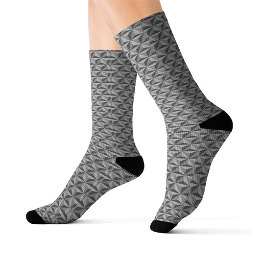 Geo Earth - Patterned Socks