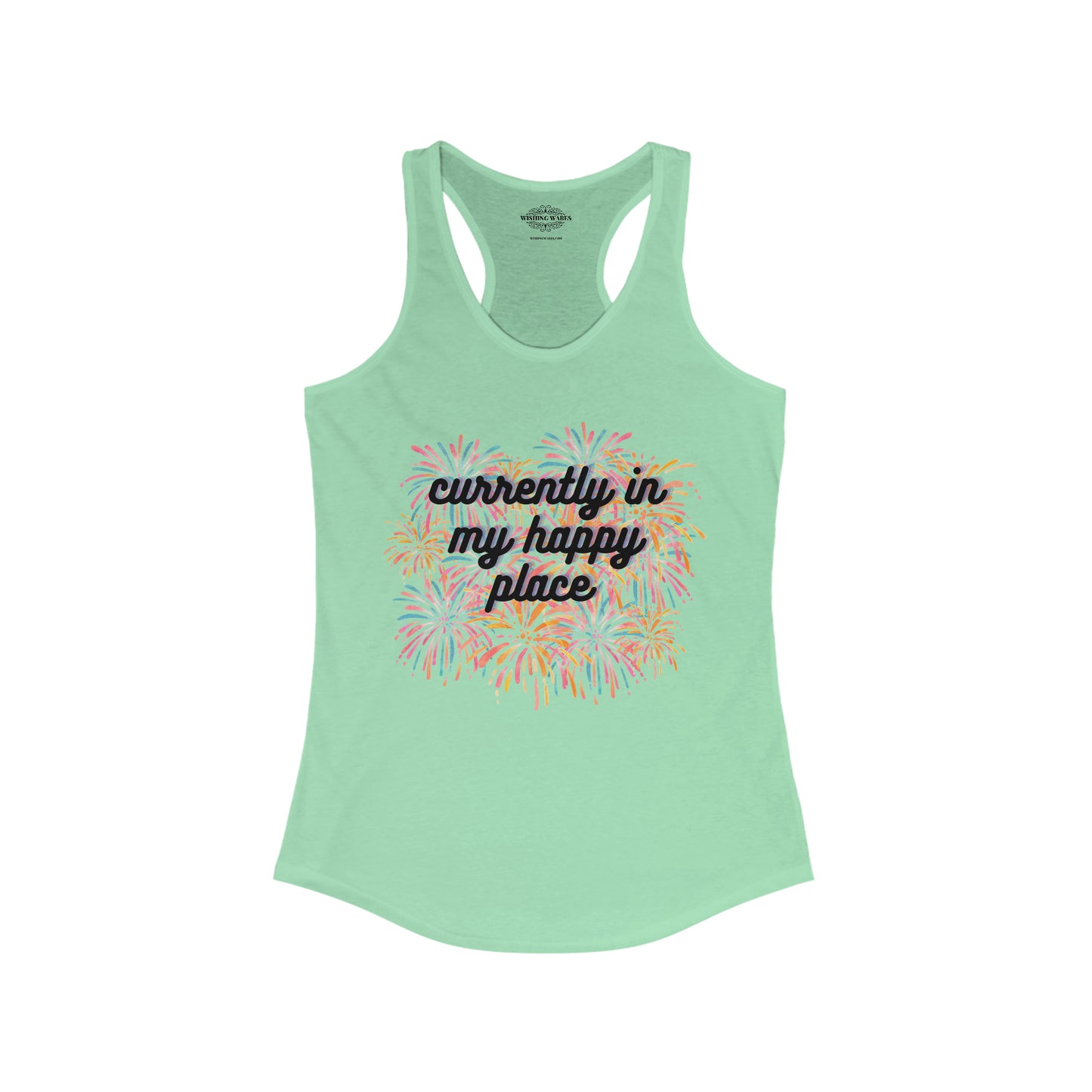 My Happy Place - Women's Ideal Racerback Tank