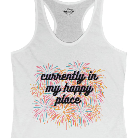 My Happy Place - Women's Ideal Racerback Tank