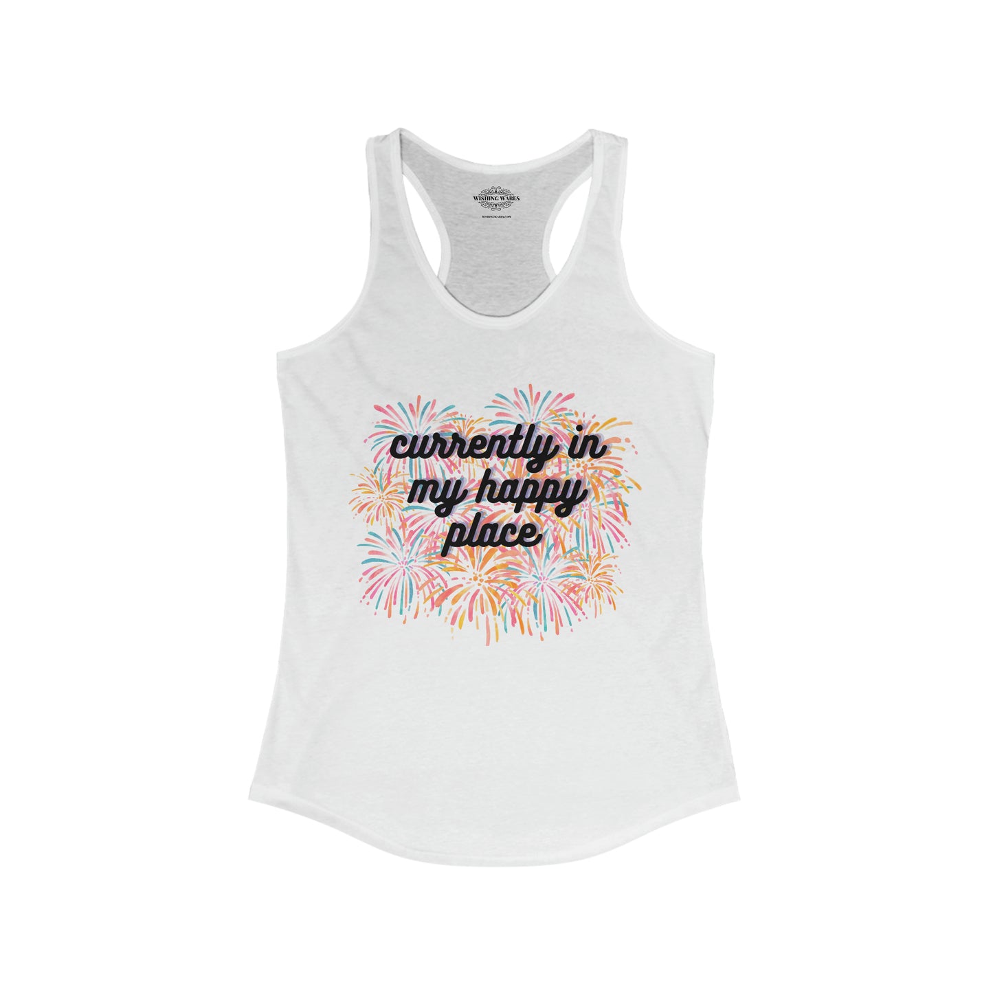 My Happy Place - Women's Ideal Racerback Tank