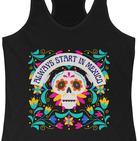 Start in Mexico - Women's Ideal Racerback Tank