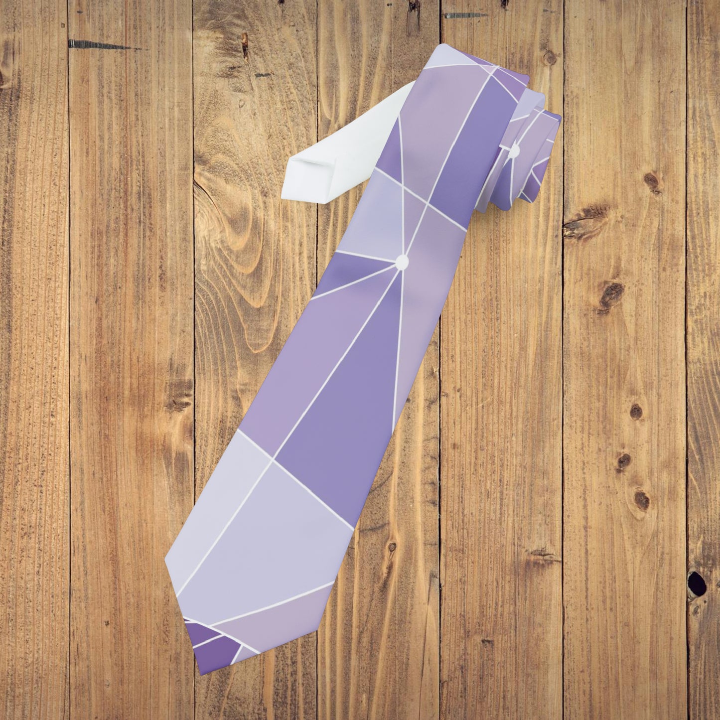 Purple Wall Magic Kingdom Necktie