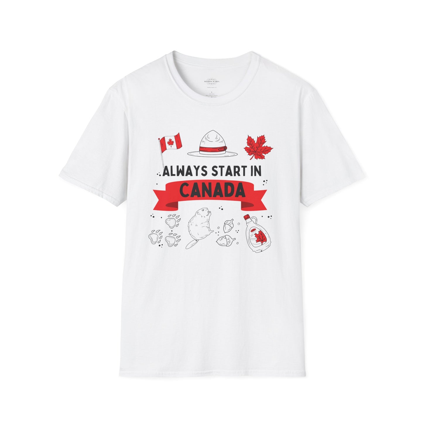 Start in Canada - Unisex Softstyle T-Shirt