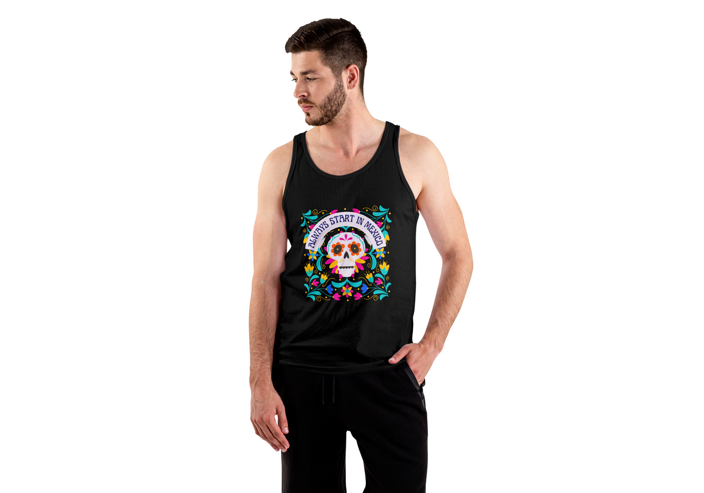 Start in Mexico - Unisex Jersey Tank Top