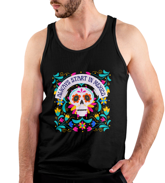 Start in Mexico - Unisex Jersey Tank Top