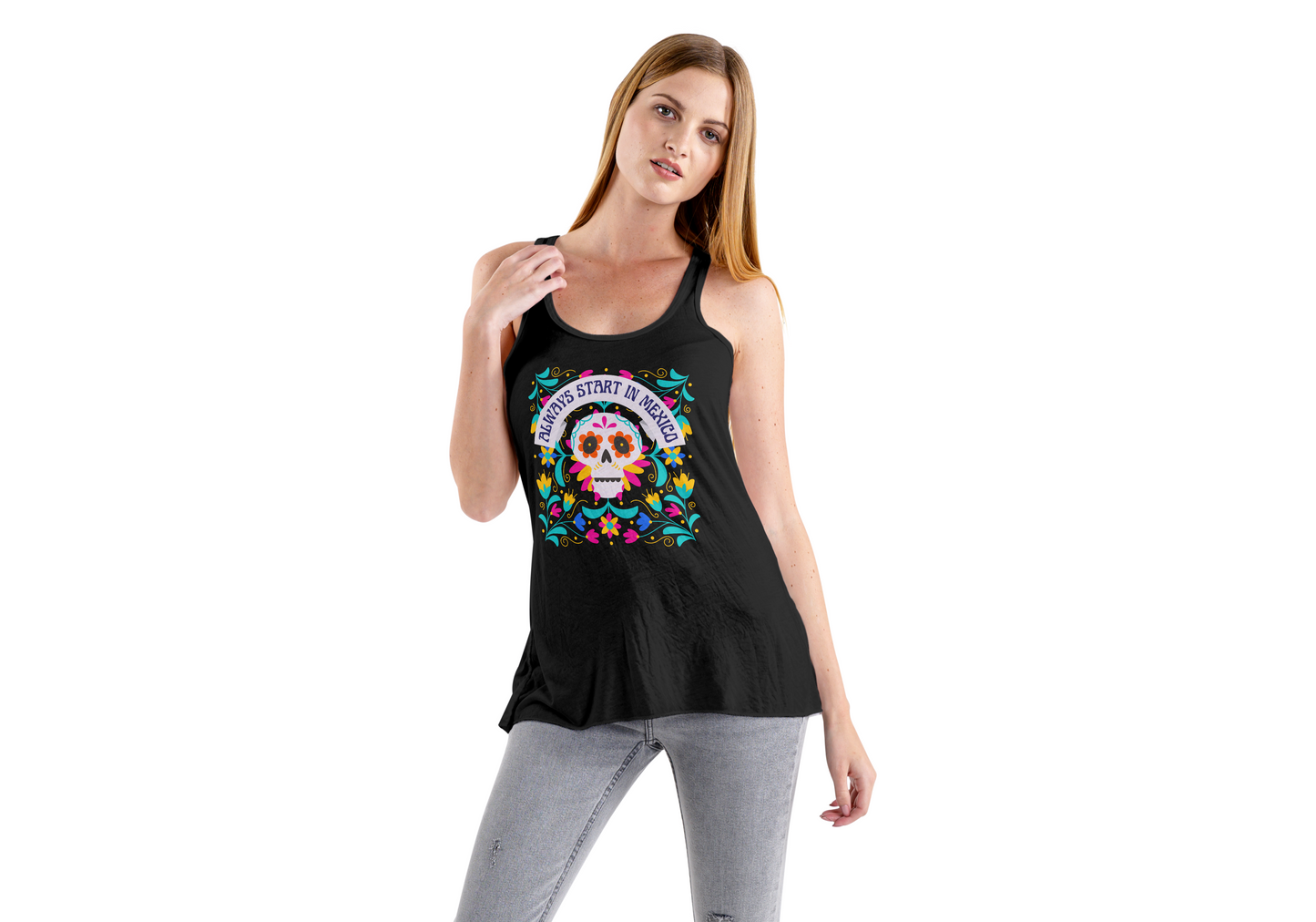 Start in Mexico - Women's Ideal Racerback Tank